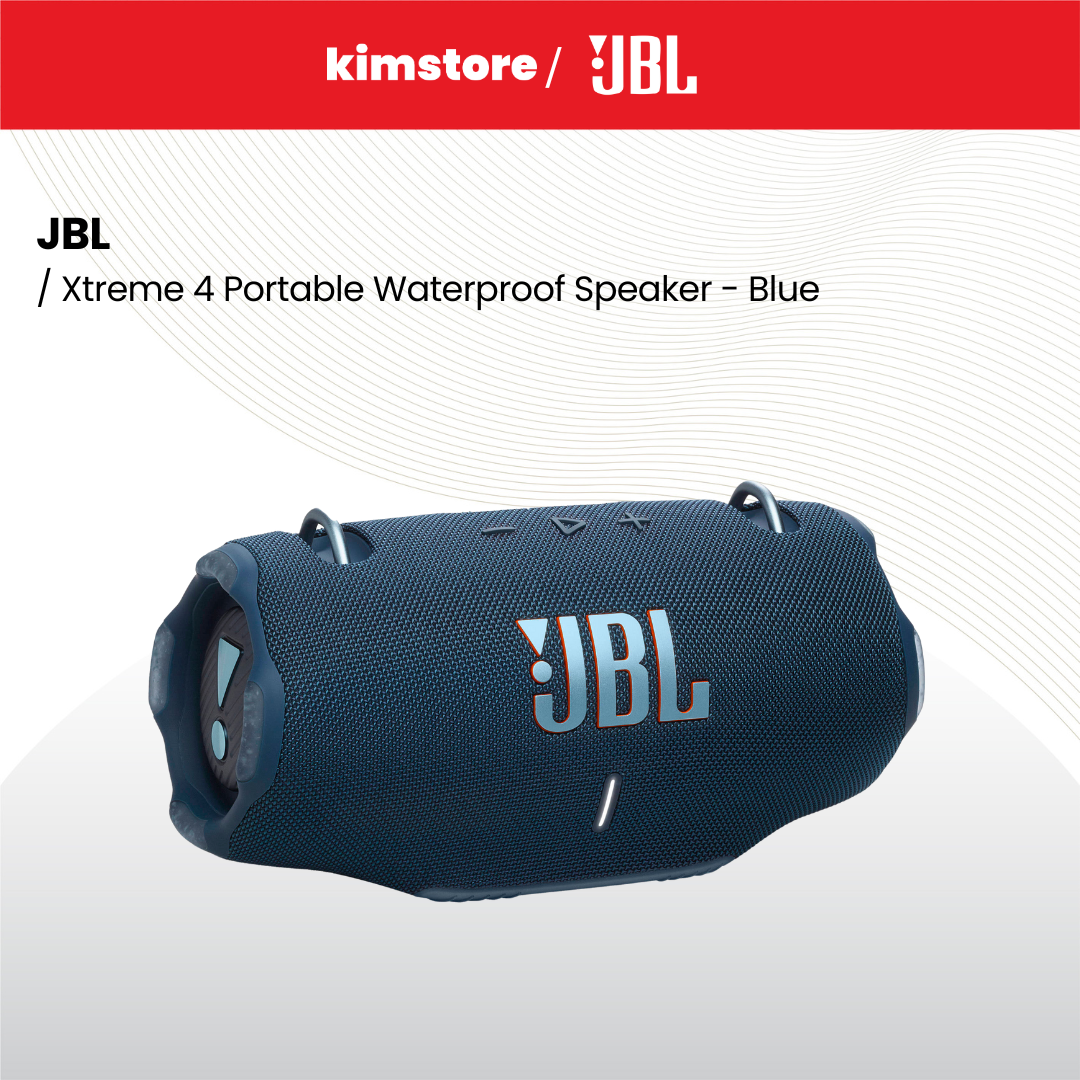 JBL Xtreme 4 Portable Waterproof Speaker Blue