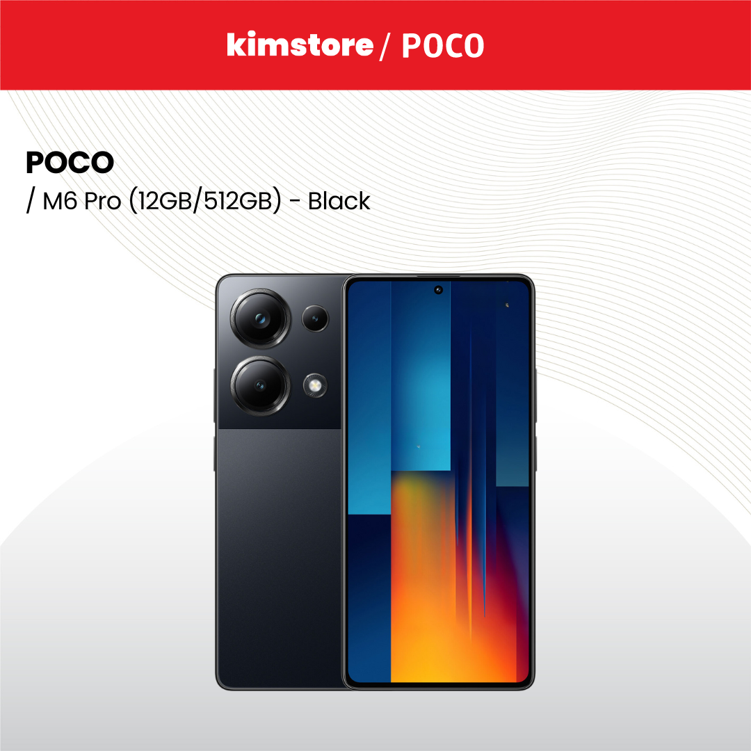 POCO M6 Pro (12GB/512GB) - Black