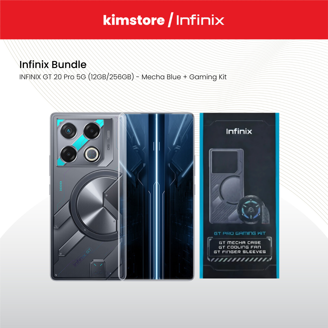 BUNDLE: INFINIX GT 20 Pro 5G  + Gaming Kit