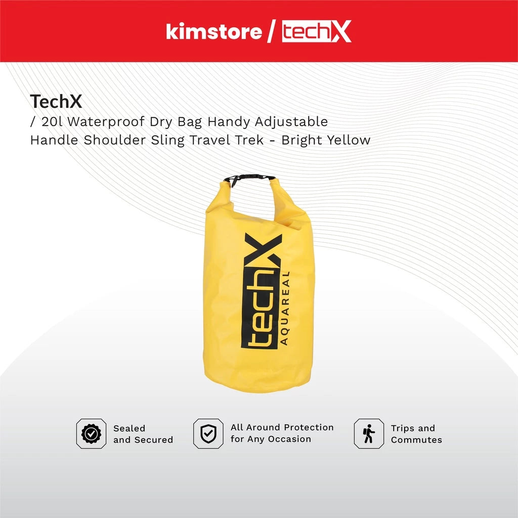 Bundle: TECHX 20L Waterproof Dry Bag [B2T1]