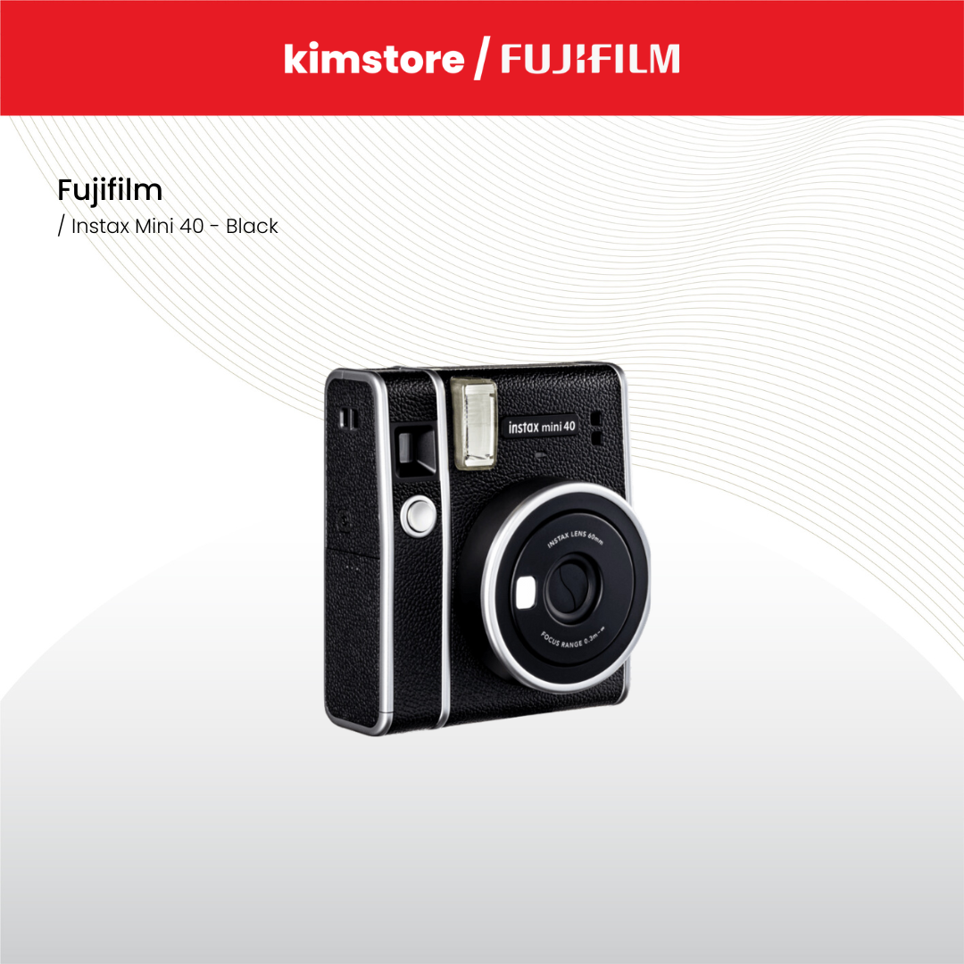 Fujifilm Instax Mini 40 - Black