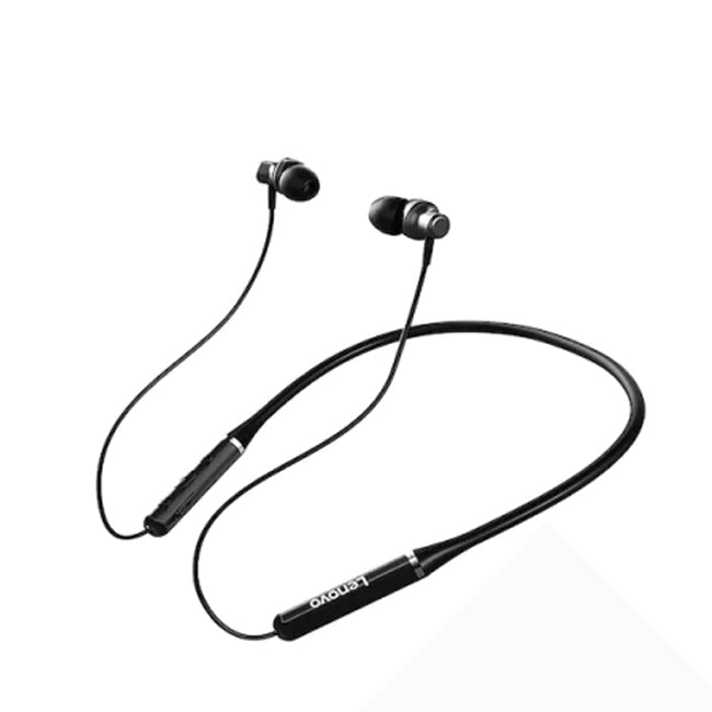 LENOVO HE08 Dual Dynamic Neckband Bluetooth Headset