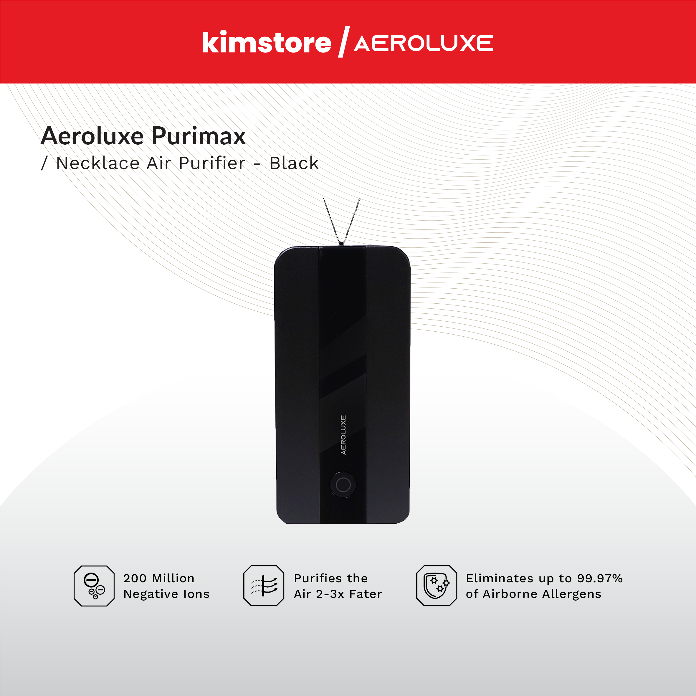 AEROLUXE PuriMax Necklace Purifier