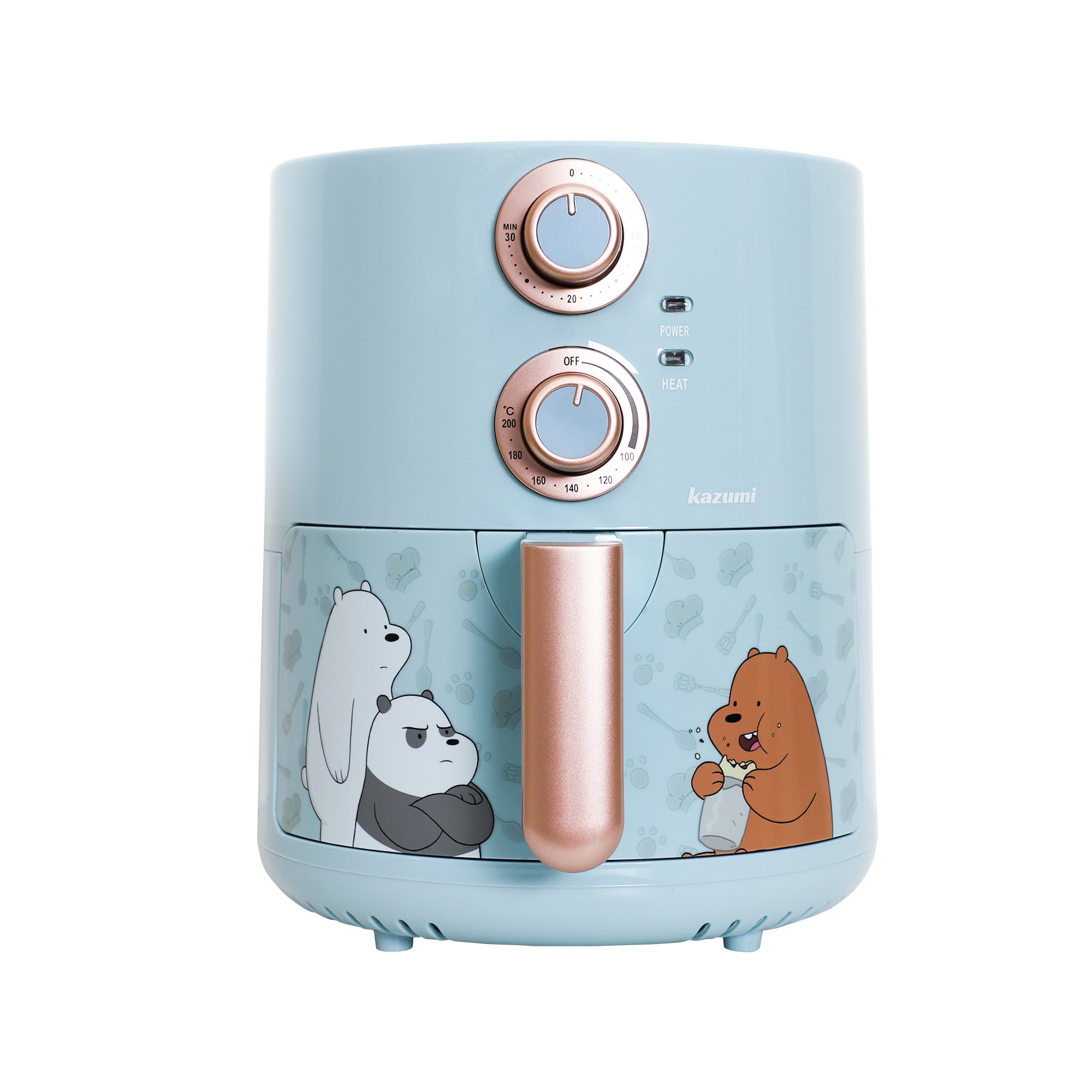 Kazumi We Bare Bears 4.5L Air Fryer