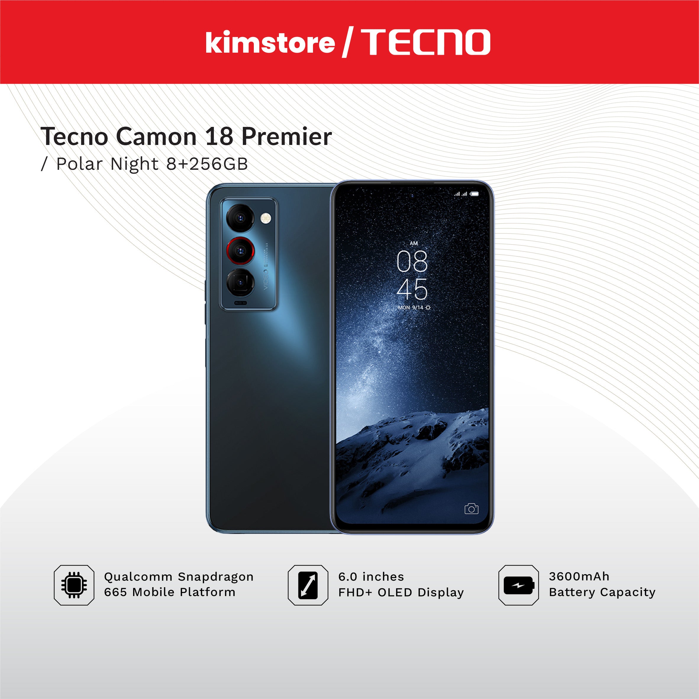 TECNO Camon 18 Premiere