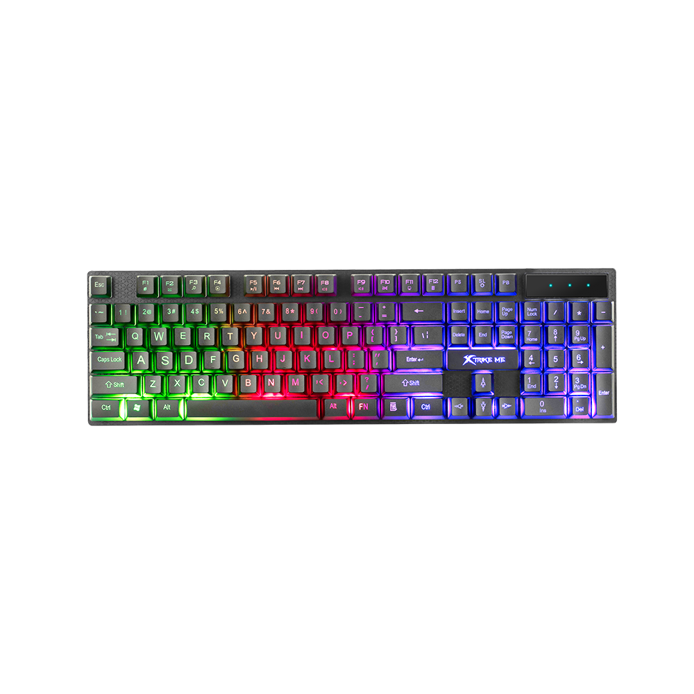 Xtrike Me Rainbow Backlight Membrane Gaming Keyboard KB-305