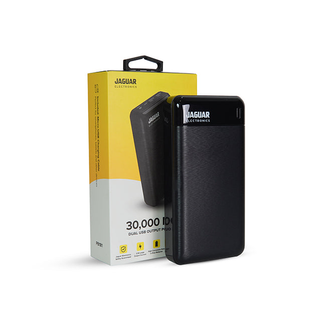 Jaguar Electronics PB181 30000mAh Power Bank Dual USB Output