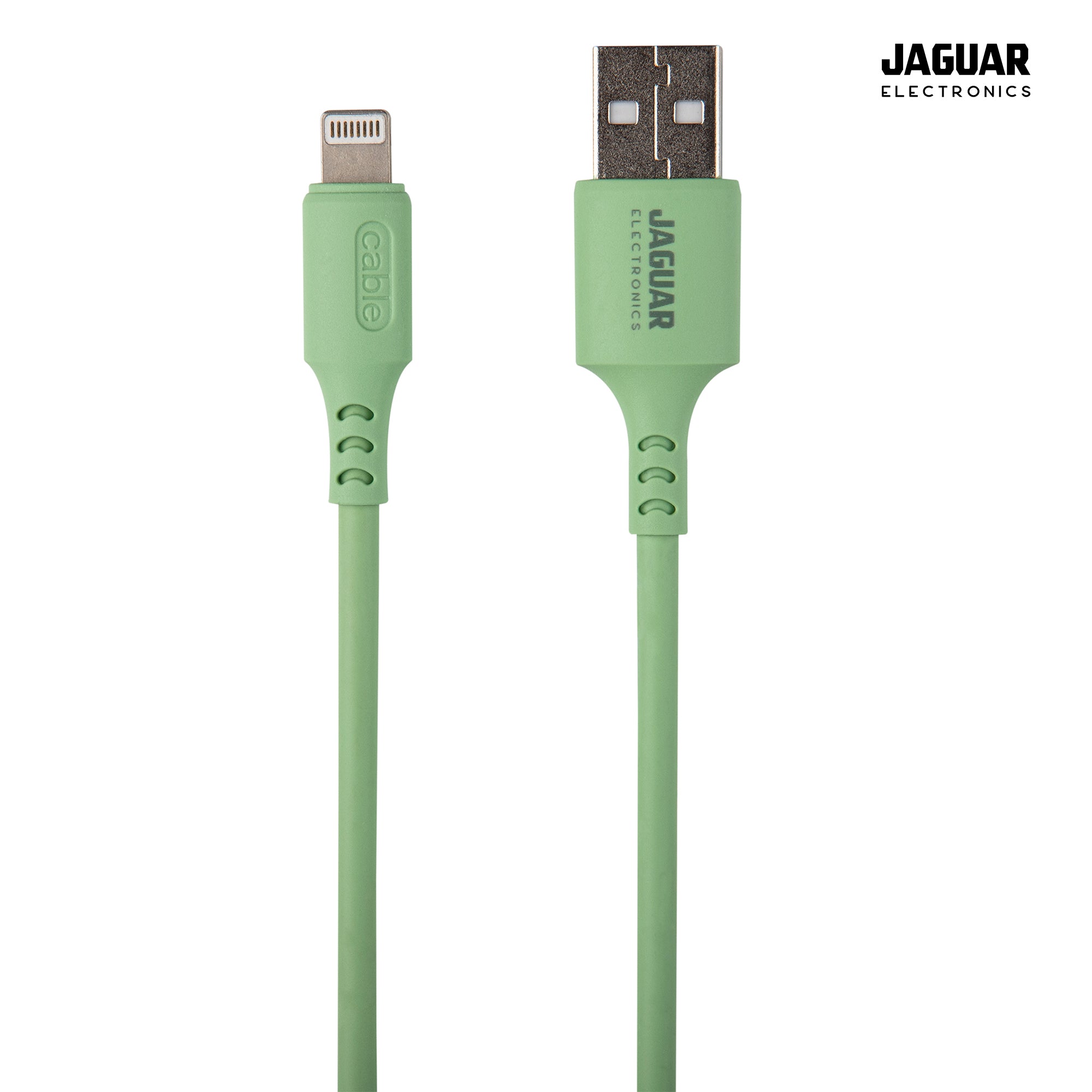 Jaguar Electronics CG27 2.4A 1 Meter Fast Charging Data Ultra Silicone Cable Lightning