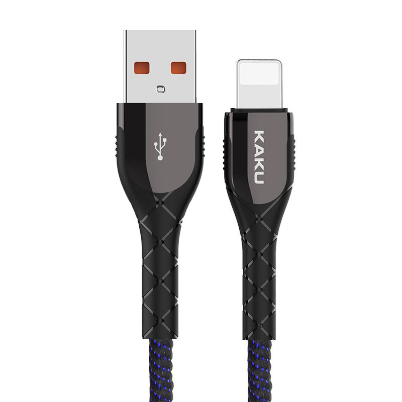 KAKU XINGLING KSC-166 Type Lightning Nylon Braided LED Cable