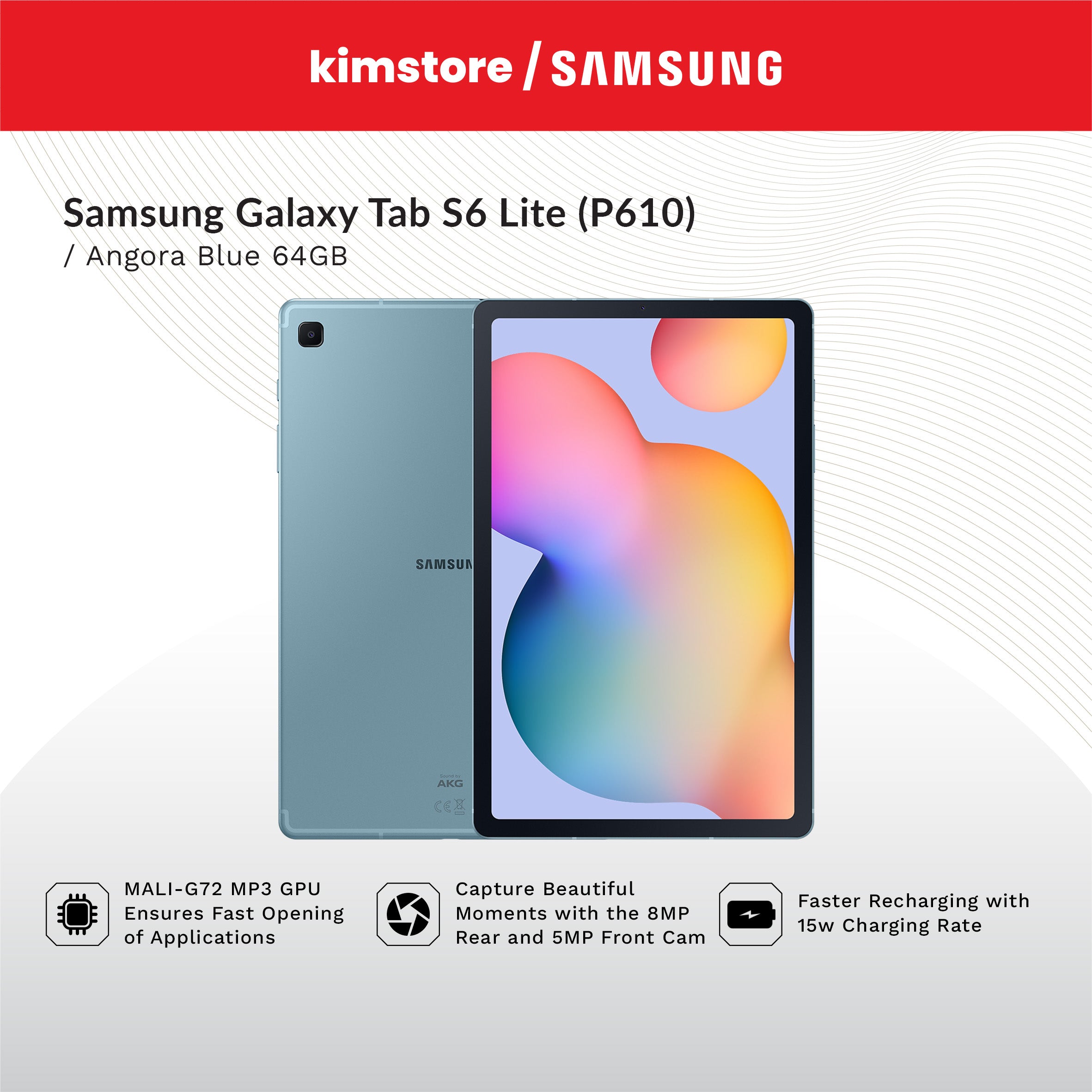 SAMSUNG Galaxy Tab S6 Lite (P610)