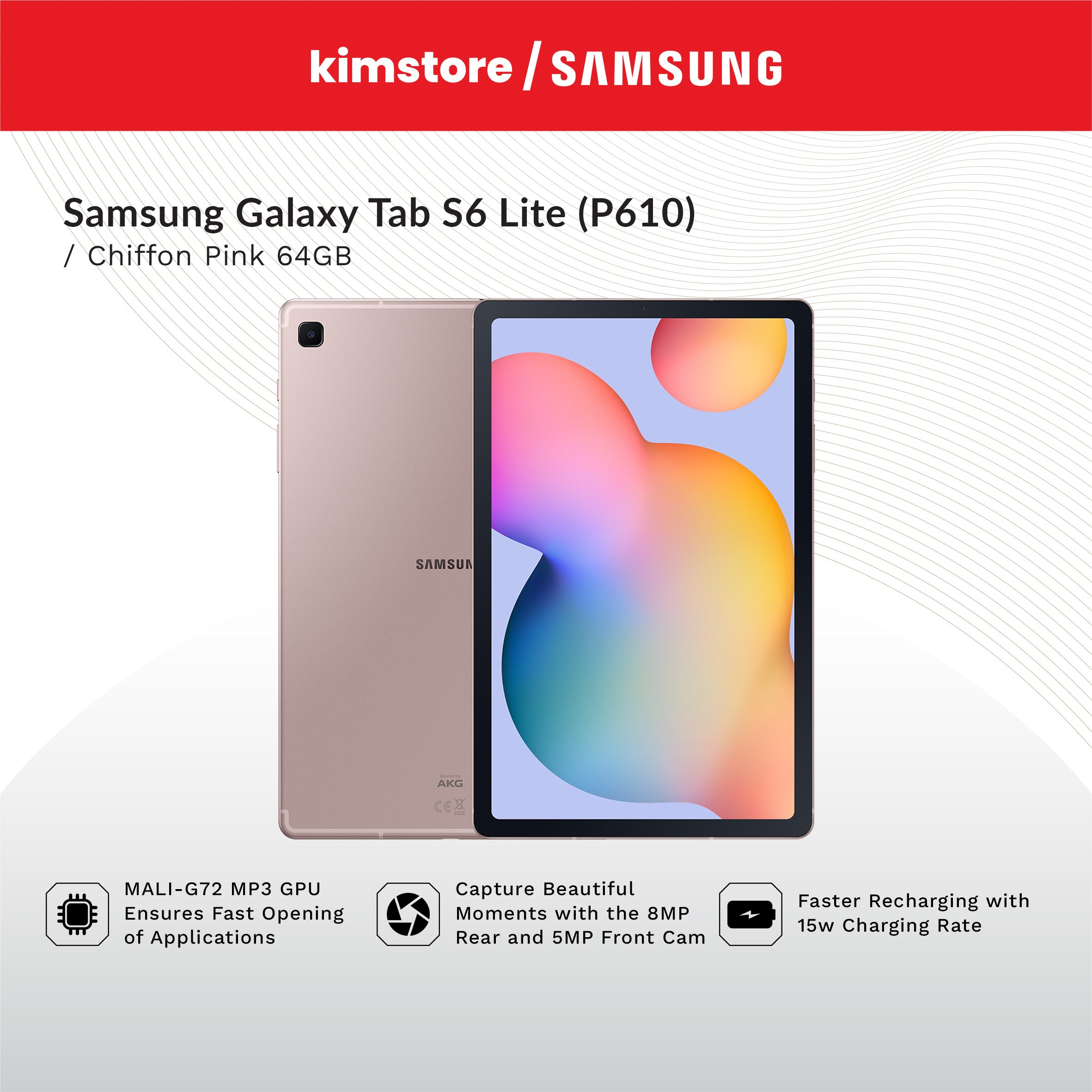 SAMSUNG Galaxy Tab S6 Lite (P610)